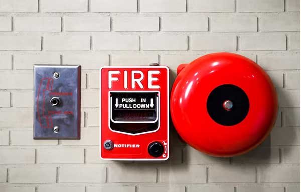Fire Alarm Smoke Detector System Installation