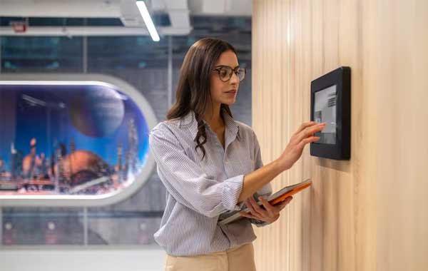Biometric Access Control System Panel